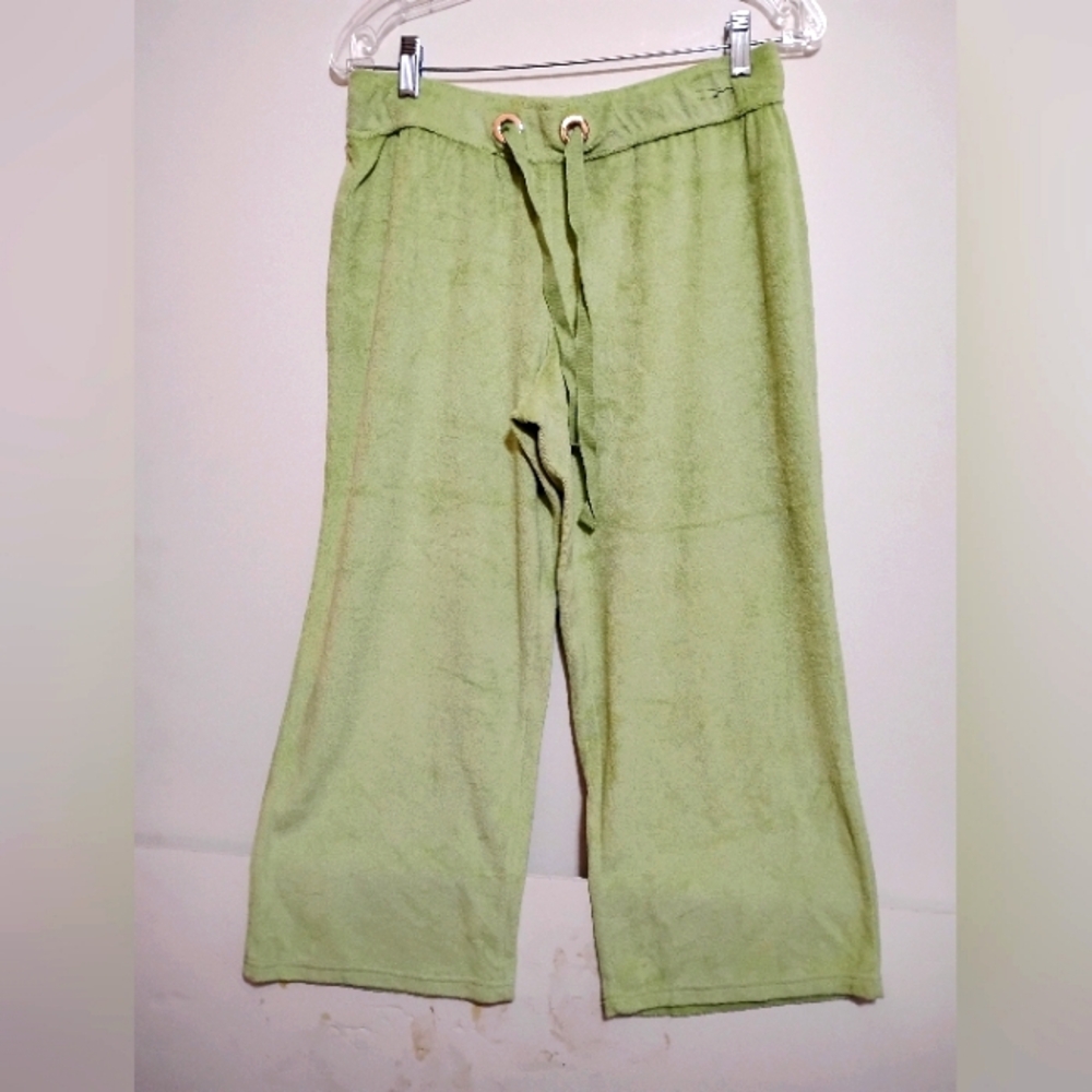 NY&Company SPORT Light Green Drawstring SweatshirPants M 80%Cotton 20%Polyester